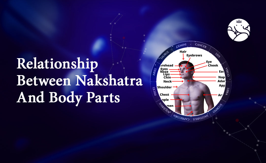 Relationship Between Nakshatra And Body Parts