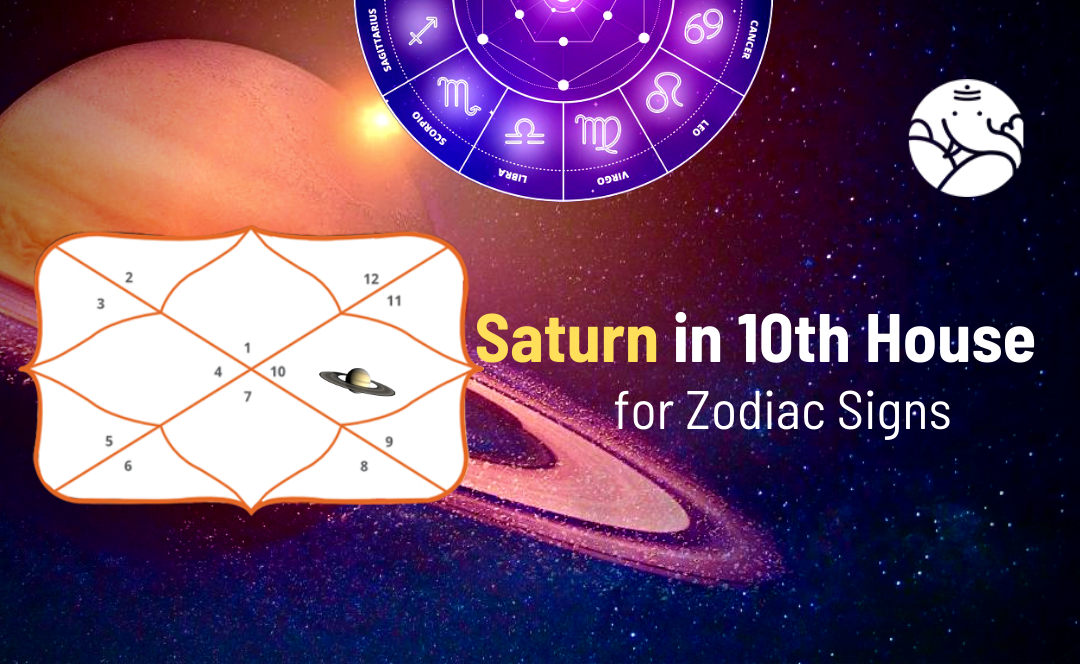Saturn in 10th House for Zodiac Signs