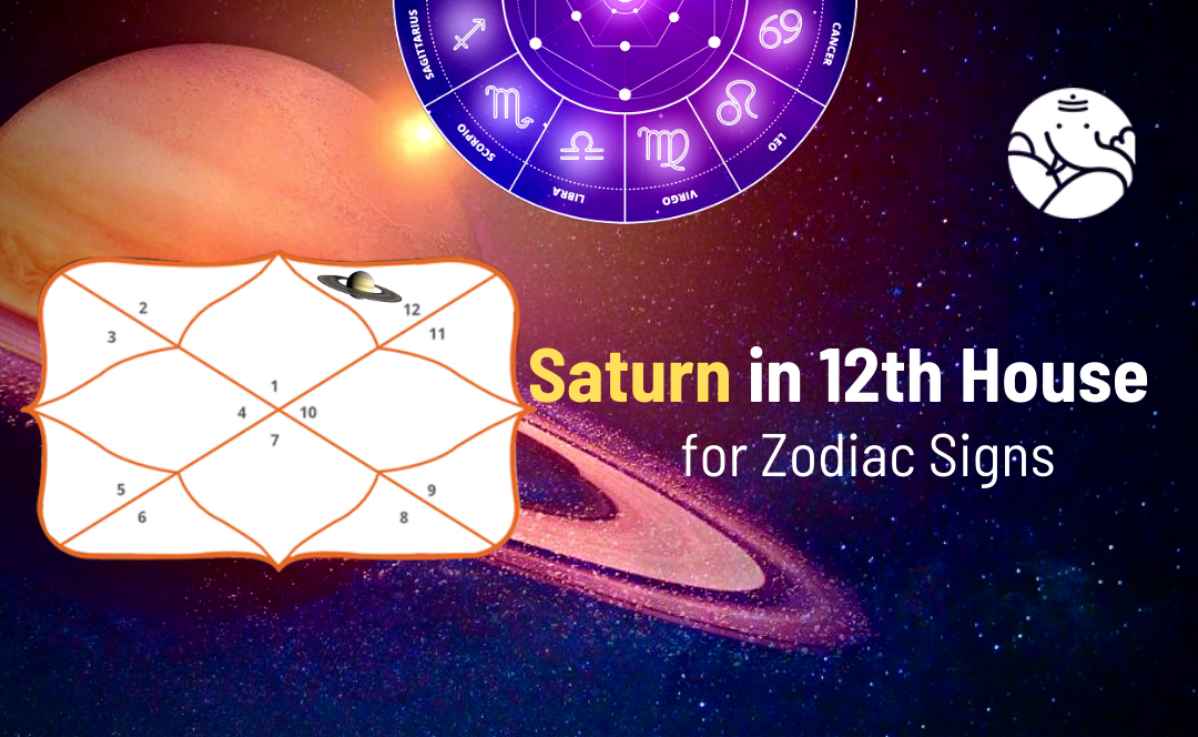 Saturn in 12th House for Zodiac Signs