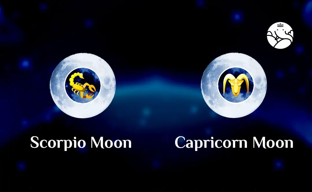 Scorpio Moon Capricorn Moon