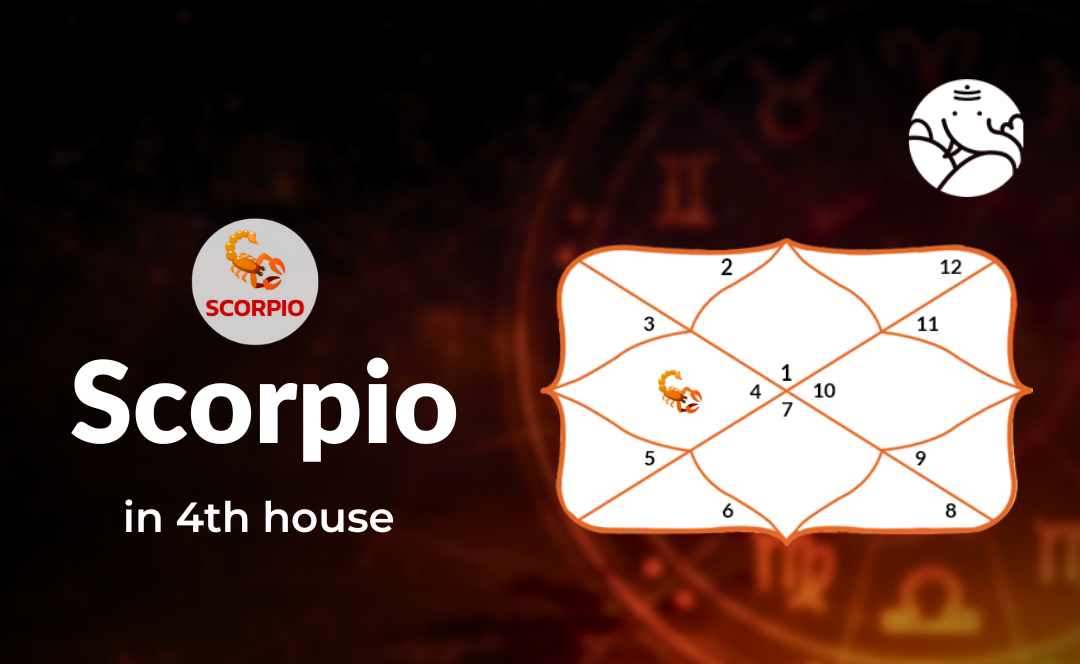 Scorpio in 4th house