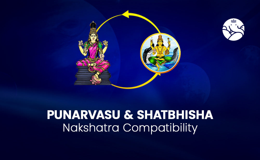 Punarvasu and Shatbhisha Nakshatra Compatibility