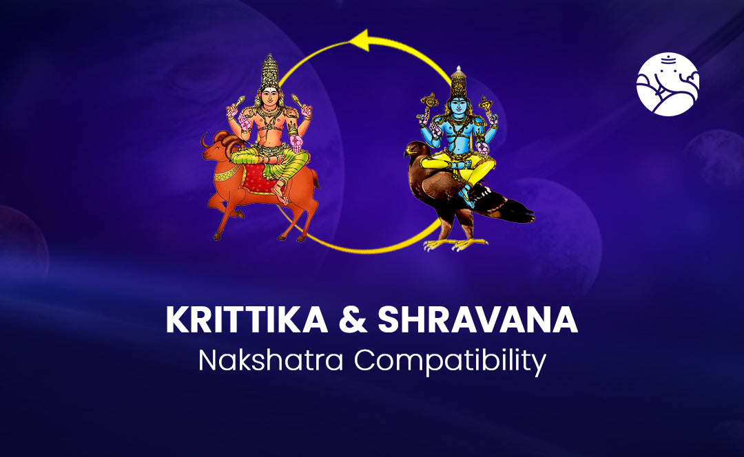 Krittika and Shravana Nakshatra Compatibility