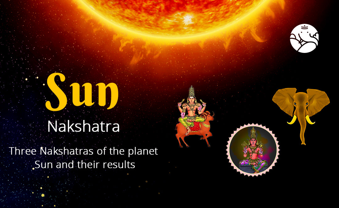 Sun Nakshatra: Three Nakshatras of the planet Sun and their results