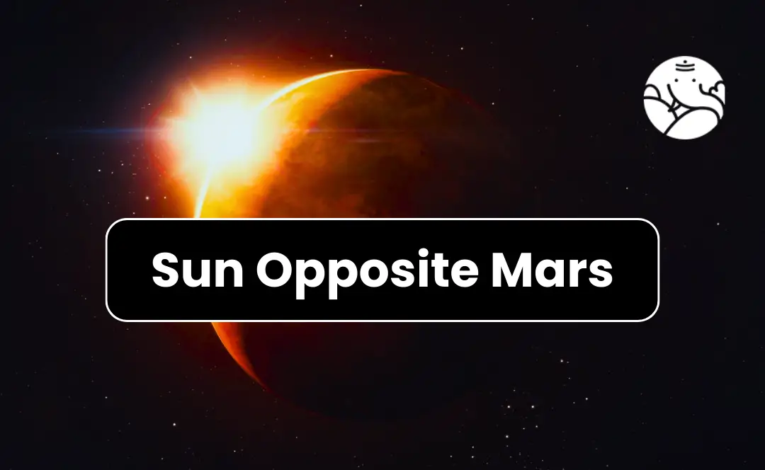 Sun Opposite Mars