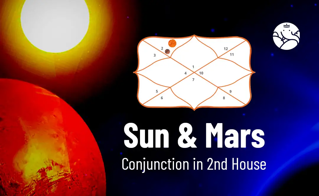 Sun And Mars Conjunction In 2nd House - Know its Effects