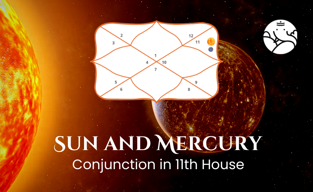 Sun and Mercury Conjunction in The 11th House