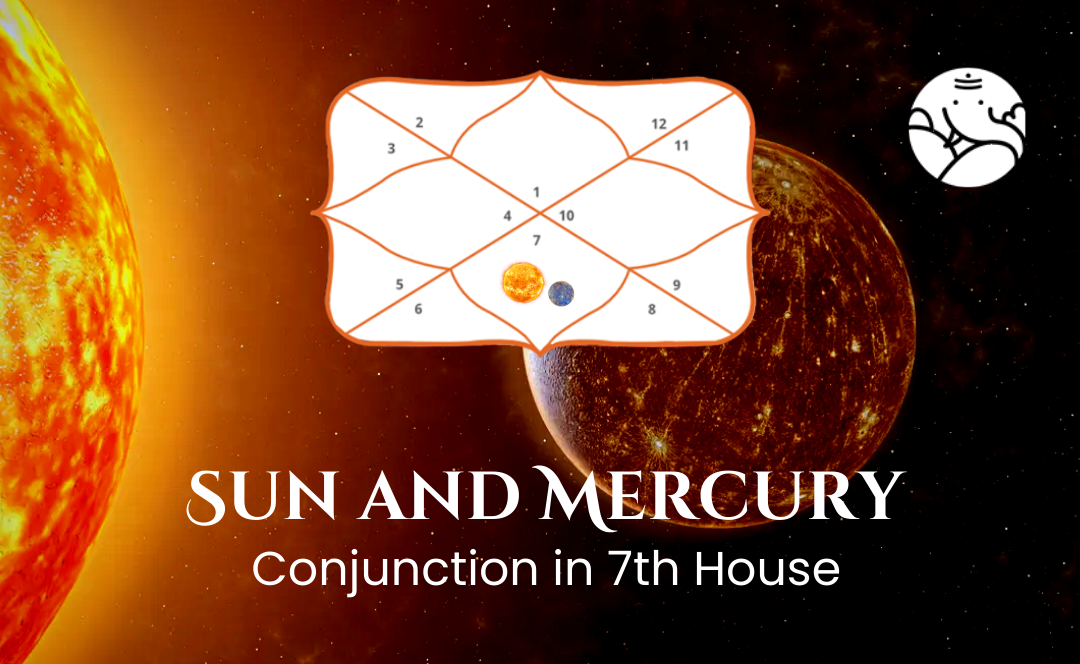 Sun and Mercury Conjunction in 7th House