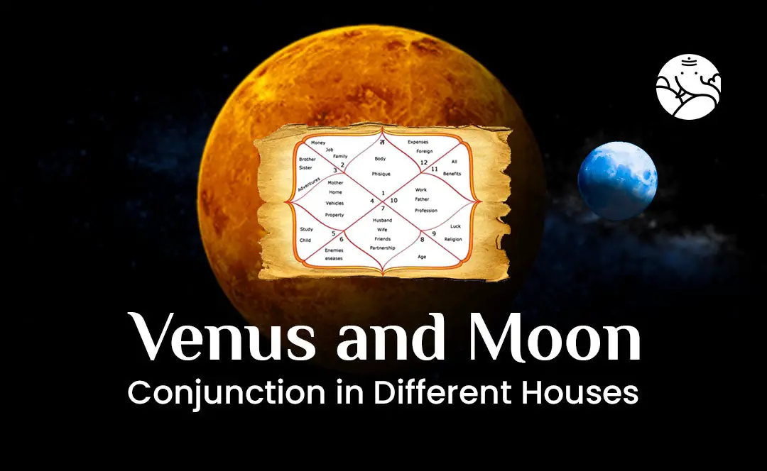 Venus and Moon Conjunction - Shukra Chandra Yuti