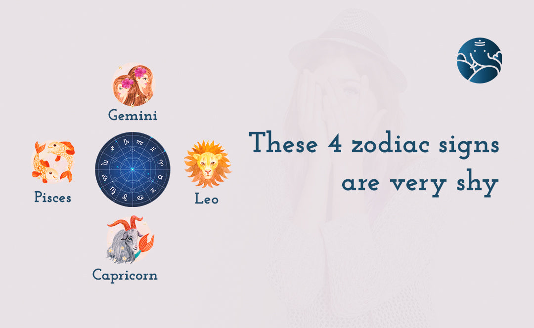 Which zodiacs are the shyest?